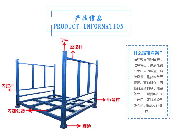 多功能仓储巧固架 工厂仓库物流与汽车零部件存放的最佳解决方案